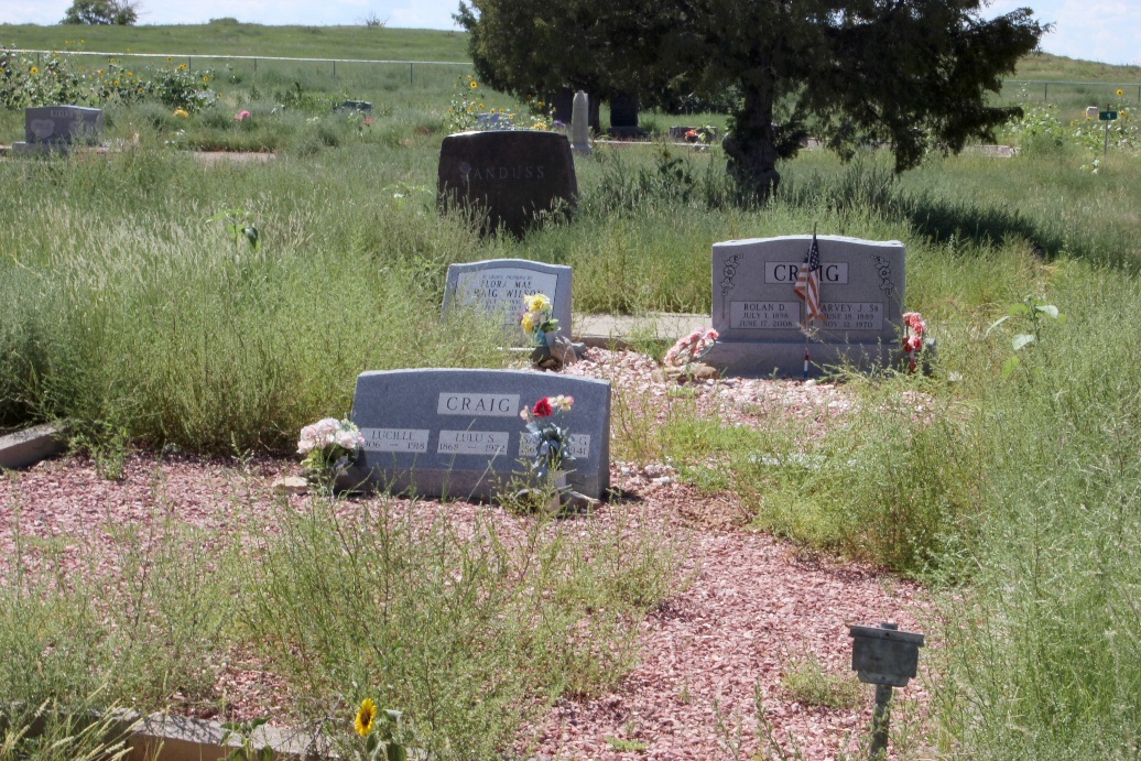 The Craig Family burial plot